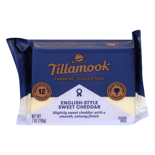 Save on Tillamook Farmers' Collection EnglishStyle Sweet Cheddar