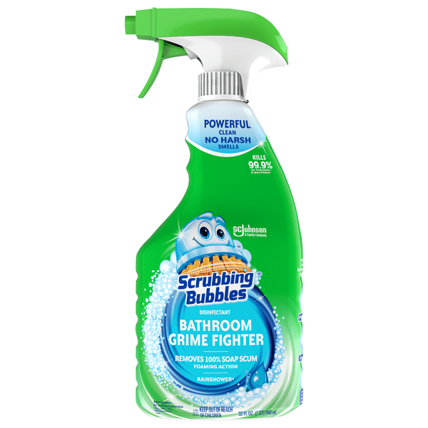 Save on Scrubbing Bubbles Bathroom Grime Fighter Rainshower
