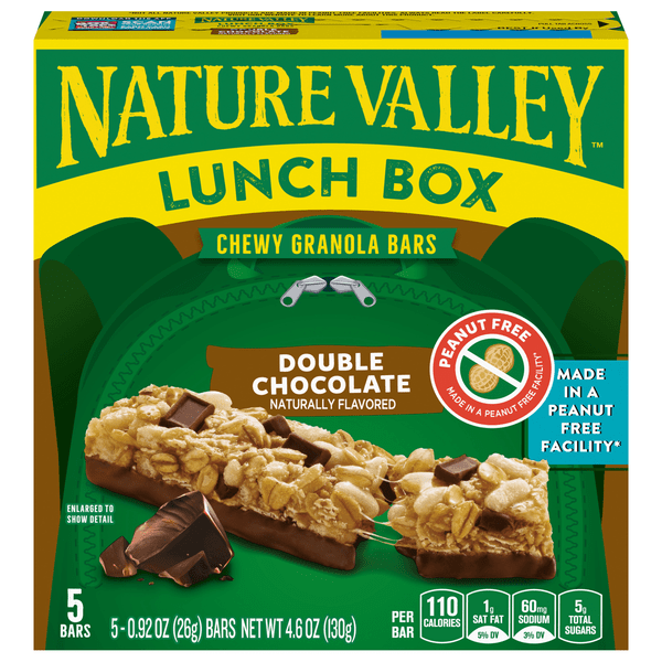 Save on Nature Valley Lunch Box Double Chocolate Chewy Granola Bars 5