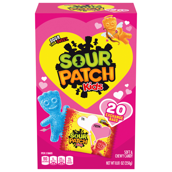 Save on Sour Patch Kids Soft & Chewy Valentine's Day Candy Exchange