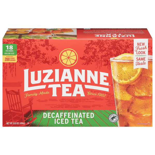 Save on Luzianne Decaffeinated Gallon Size Iced Tea Bags Order Online