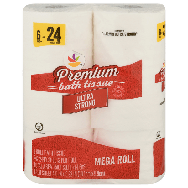 Save on Giant Premium Ultra Strong Mega 2Ply Toilet Paper Order Online