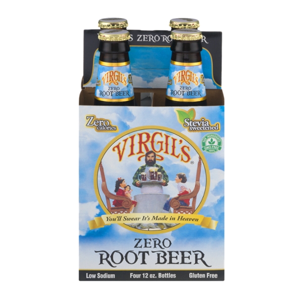 Save on Virgil's Micro Brewed Root Beer Diet 4 pk Order Online