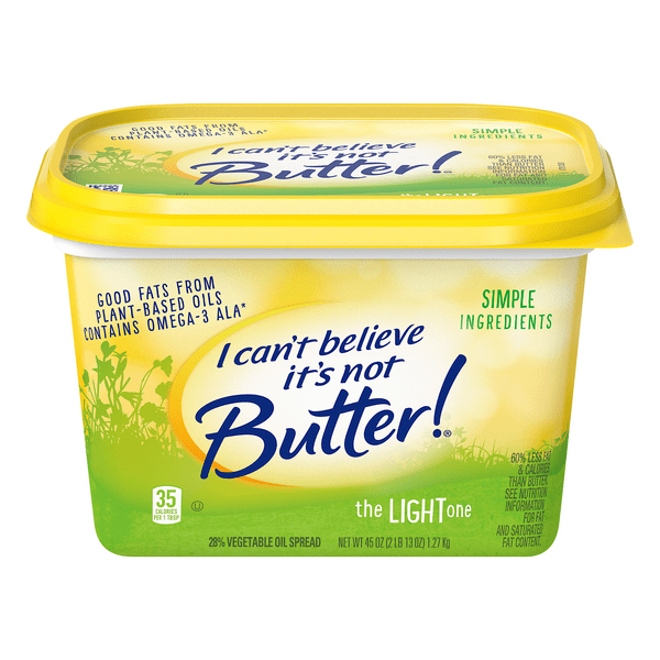 Save on I Can't Believe It's Not Butter! Vegetable Oil Spread Order
