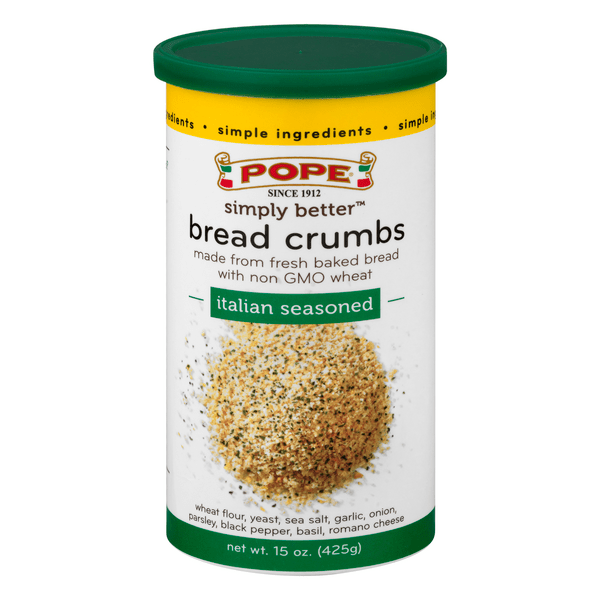 Save on Pope Bread Crumbs Italian Seasoned Order Online Delivery Giant