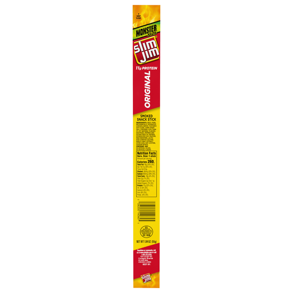 Save on Slim Jim Smoked Snack Stick Monster Size Original Order Online