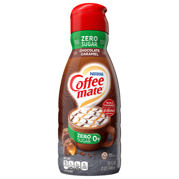 Save on Nestle Coffee mate Zero Sugar Chocolate Caramel Flavored Coffee