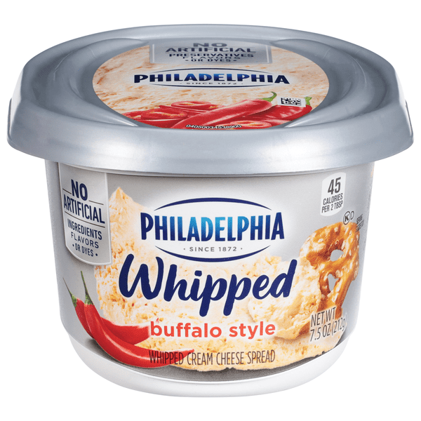 Save on Philadelphia Buffalo Style Whipped Cream Cheese Spread Order Online Delivery Giant