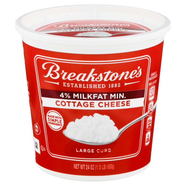 Save on Breakstone's Cottage Cheese 4 Milkfat Large Curd Order Online