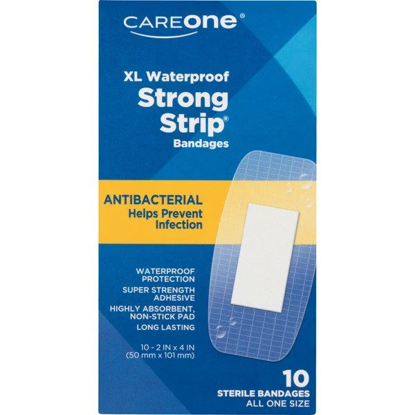 Save on CareOne Strong Strip Bandages Waterproof XL Order Online