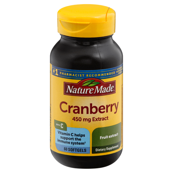 Save on Nature Made Cranberry 450 mg Extract w/Vitamin C Supplement