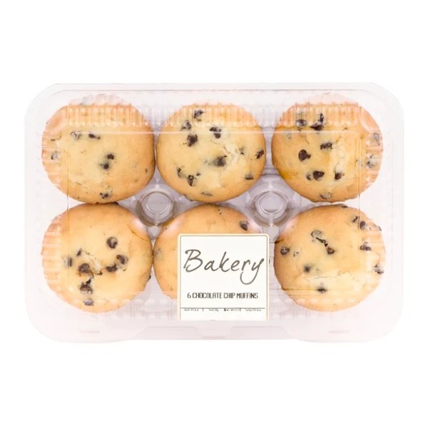 Save on Giant Bakery Chocolate Chip Muffins 6 ct Order Online
