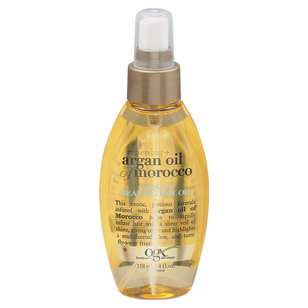 Save on OGX Renewing + Argan Oil of Morocco Weightless Healing Dry Oil