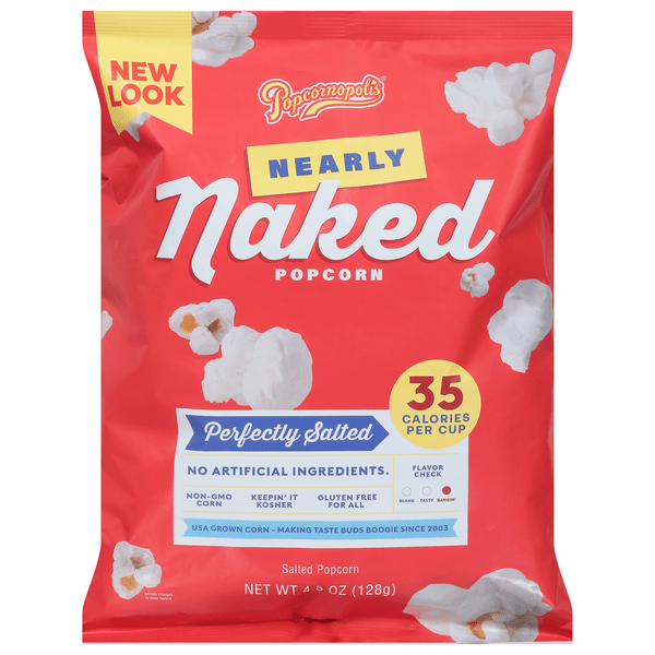 Save on Popcornopolis Gourmet Popcorn Nearly Naked Salted Order Online