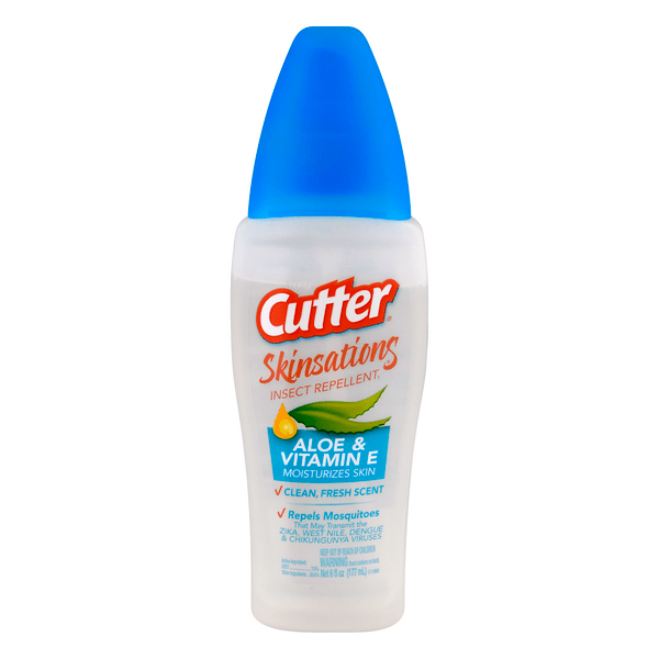 Save on Cutter Skinsations Insect Repellent Clean Fresh Scent Spray