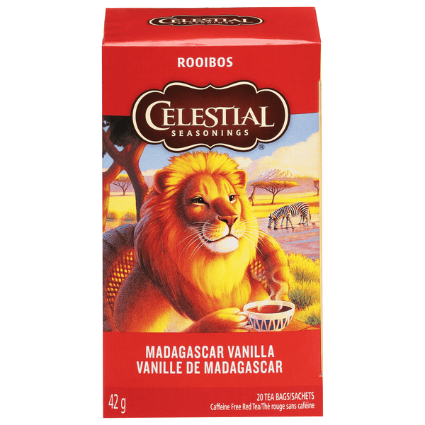 Save on Celestial Seasonings Madagascar Vanilla Rooibos Tea Bags