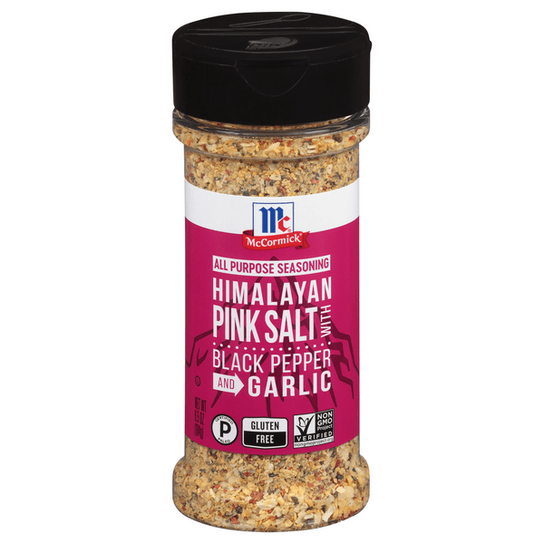 Save on McCormick All Purpose Seasoning Himalayan Pink Salt Black Pepper & Garlic Order Online