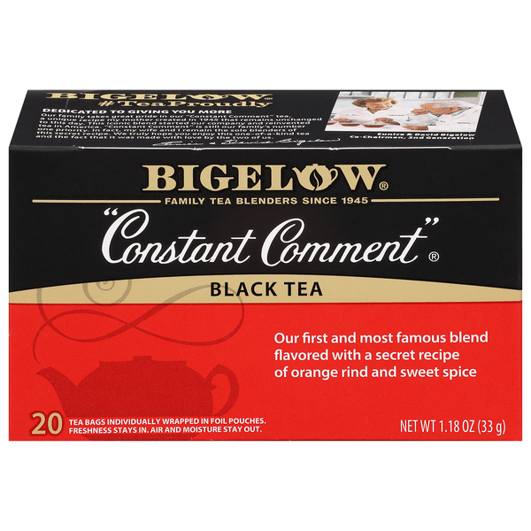Save on Bigelow Constant Comment Black Tea Bags Order Online Delivery