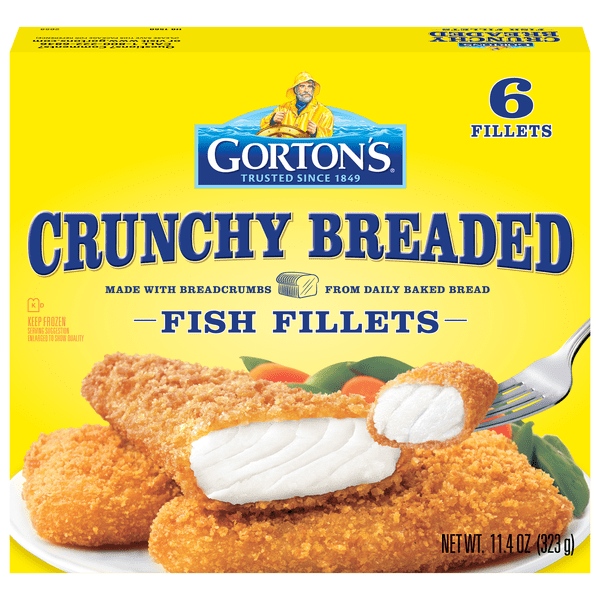 Save on Gorton's Crunchy Breaded Fish Fillets 6 ct Frozen Order
