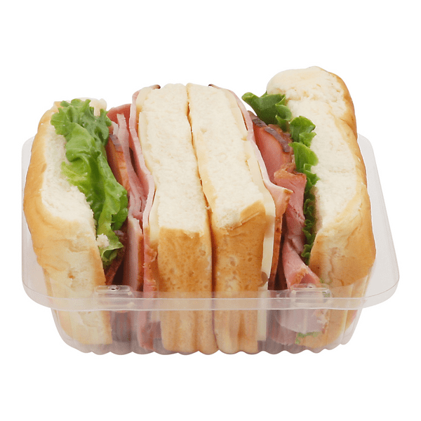 Save on Food Lion Deli Sandwich Ham & Cheese on Kings Hawaiian Roll