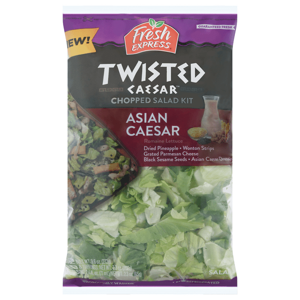 Save on Fresh Express Chopped Salad Kit Twisted Asian Caesar Order Online Delivery Food Lion