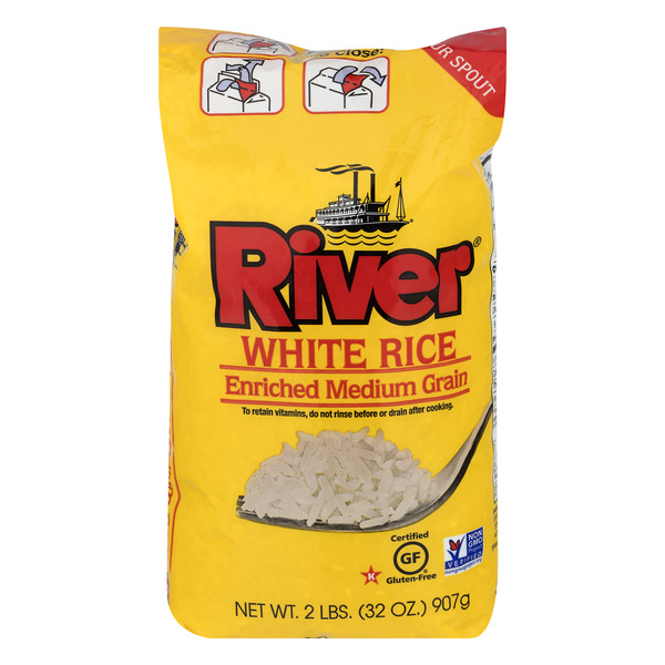 Save on River White Rice Medium Grain Order Online Delivery Stop & Shop