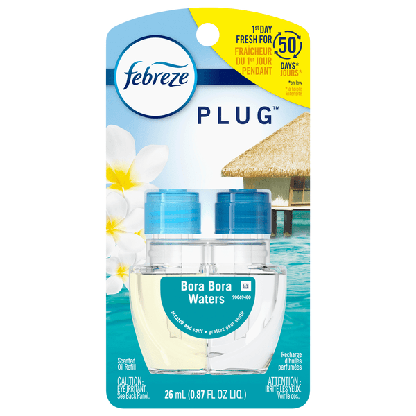 Save on Febreze Plug Bora Bora Waters Scented Oil Refill Order Online Delivery Food Lion