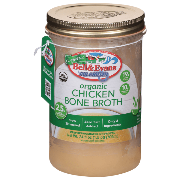 Save on Bell & Evans Air Chilled Organic Chicken Bone Broth Order