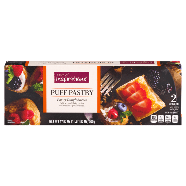 Save on Taste of Inspirations Puff Pastry Dough Sheets 2 ct Order