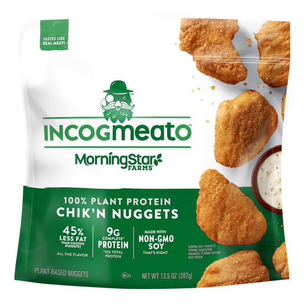 Save on MorningStar Farms Incogmeato Chik'n Veggie Nuggets Order Online