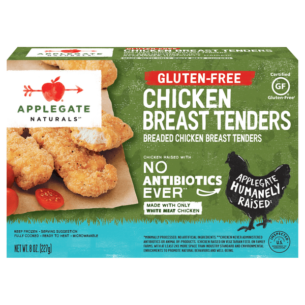 Save on Applegate Naturals Gluten Free Breaded Chicken Breast Tenders