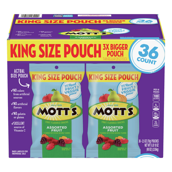 Save On Mott S Assorted Fruit Flavored Snacks King Size My XXX Hot Girl
