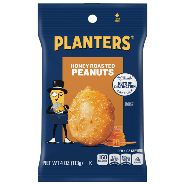 Save on Planters Peanuts Honey Roasted Order Online Delivery Giant