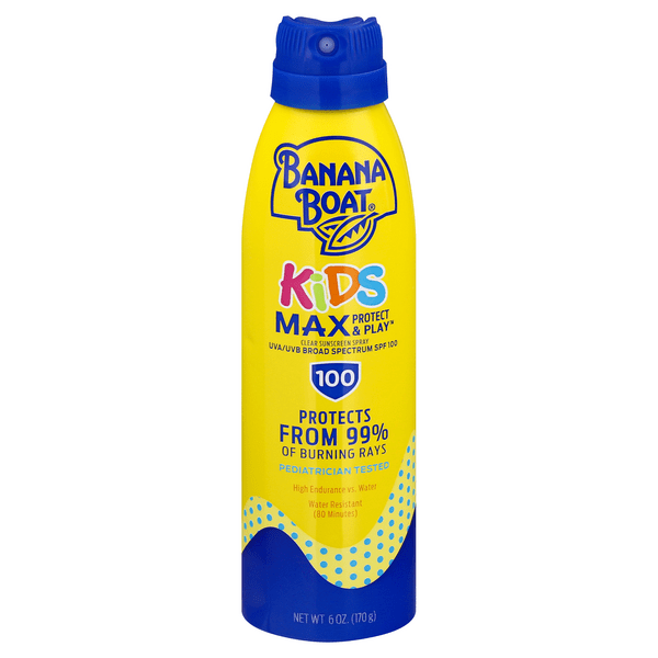 Save on Banana Boat Kids Sunscreen Continuous Spray Water Resistant SPF