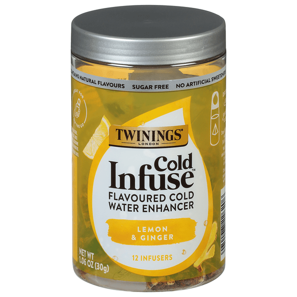 Save on Twinings Cold Infuse Flavored Water Enhancer Lemon Orange