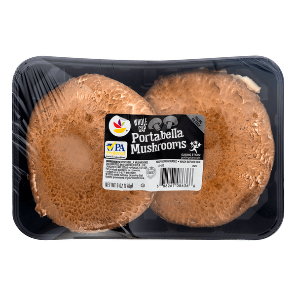 Save on Our Brand Portabella Mushrooms Whole Cap Order Online Delivery
