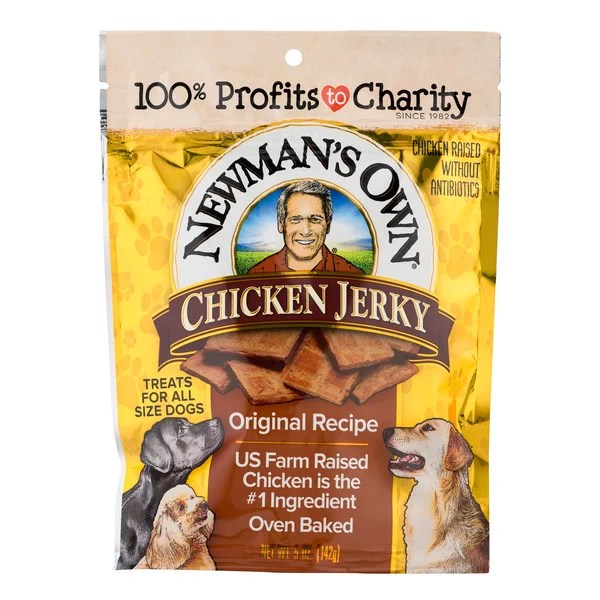 Save on Newman's Own Chicken Jerky Treats For Dogs Original Recipe