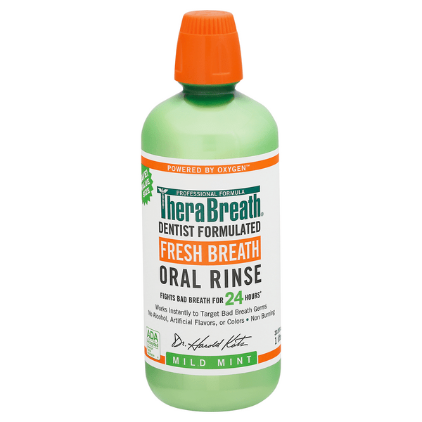 Save on TheraBreath Fresh Breath Oral Rinse Mild Mint Order Online