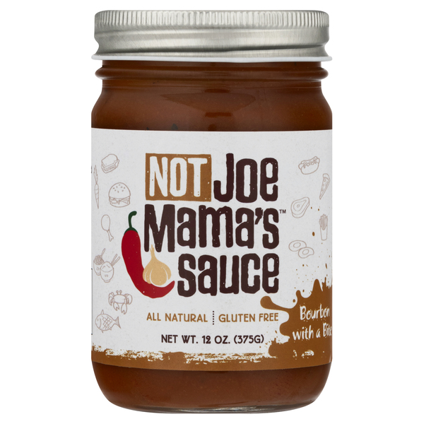 Save on Not Joe Mama's Sauce Bourbon with a Bite Gluten