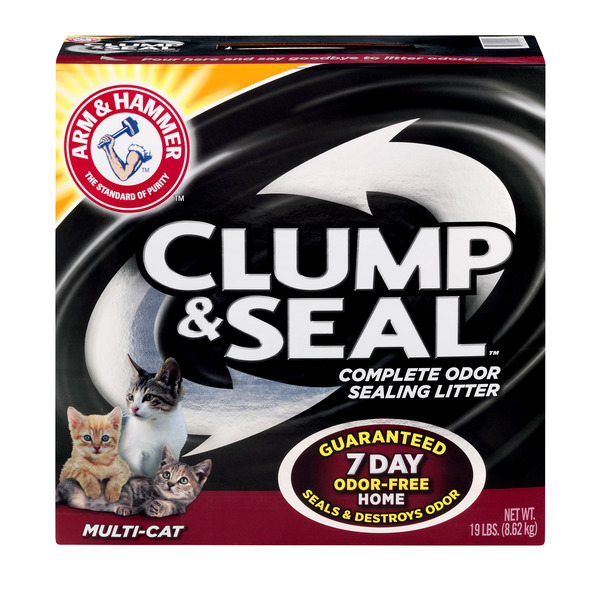 Save on Arm & Hammer Clump & Seal Cat Litter Odor Sealing MultiCat