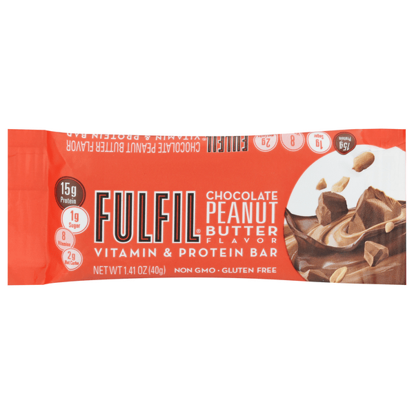 Save on Fulfil Chocolate Vitamin & Protein Bar Peanut Butter Flavor