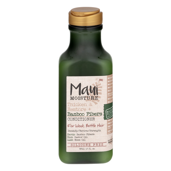 Save on Maui Moisture Conditioner Bamboo Fibers For Weak, Brittle Hair