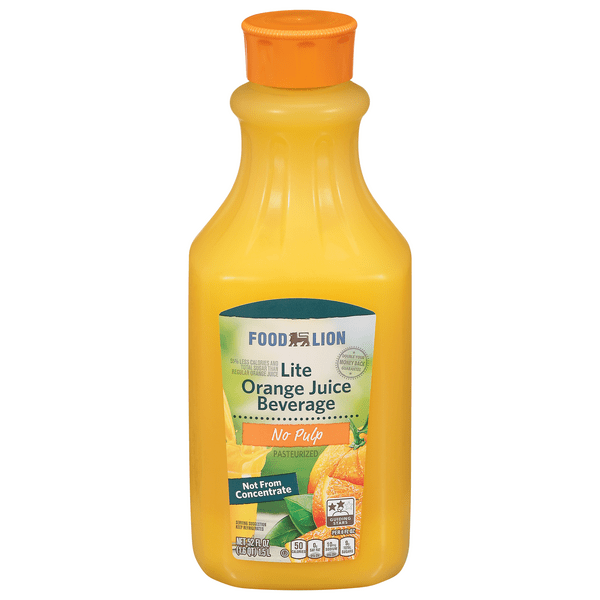 Save on Food Lion Orange Juice Lite No Pulp Order Online Delivery Food Lion