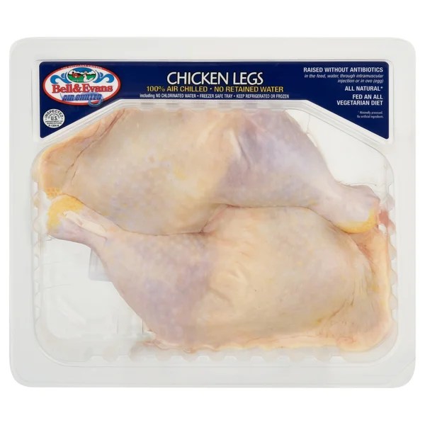 Save on Bell & Evans Air Chilled Chicken Legs SkinOn Order Online