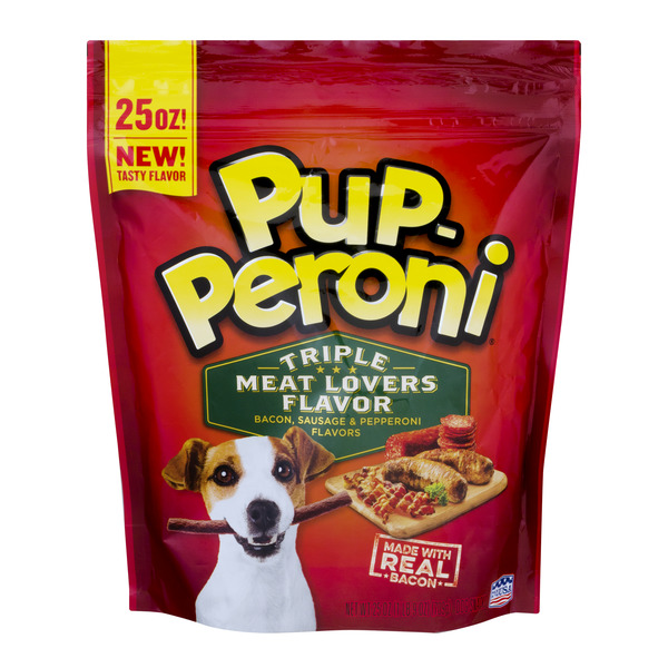 Save on PupPeroni Dog Snacks Triple Meat Lovers Flavor Order Online