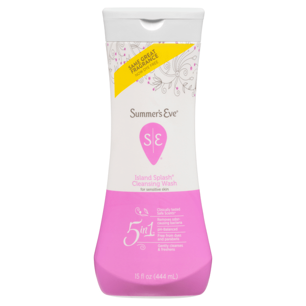 Save on Summer's Eve 5in1 Cleansing Wash for Sensitive Skin Island
