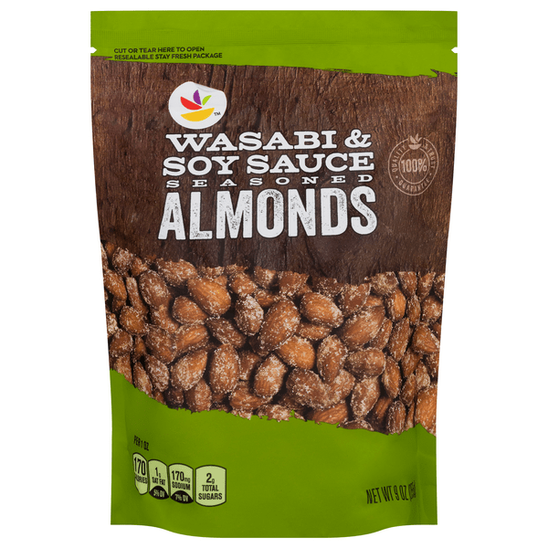 Save on Our Brand Almonds Wasabi & Soy Sauce Order Online Delivery GIANT
