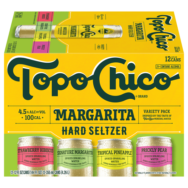 Save on Topo Chico Margarita Hard Seltzer Variety Pack 12 pk Order