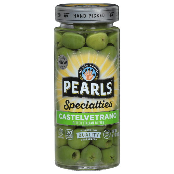 Save on Pearls Specialties Castelvetrano Pitted Italian Olives Order