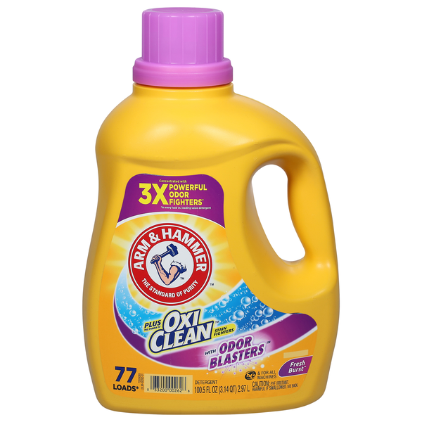 Save on Arm & Hammer Fresh Burst Plus Oxi Clean Liquid Laundry